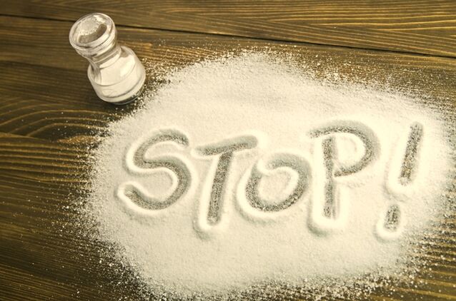 αλάτι ως απαγορευμένο προϊόν για παγκρεατίτιδα