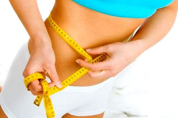 μέτρηση της μέσης ενώ χάνετε βάρος την εβδομάδα κατά 7 κιλά