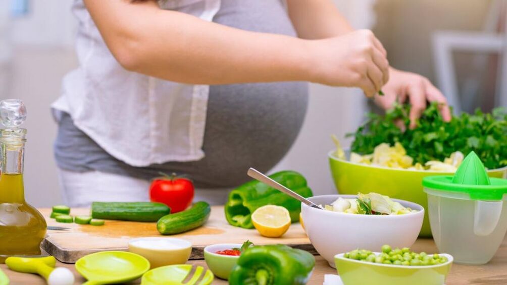 λαχανικά για τεμπέλης διατροφή κατά τη διάρκεια της εγκυμοσύνης